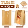 WNSIRVY 30 Pack Large Bread Bags for Homemade Sourdough Bread
