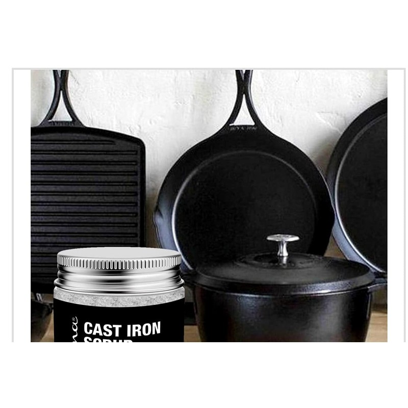 Culina Cast Iron Cleaning & Restoring Scrub | Removes Rust
