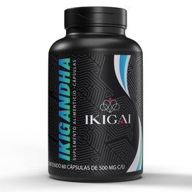 Ikigandha - Suplemento Para El Estrés Y Ansiedad - 60 Cápsulas - Ikigai Sin Sabor