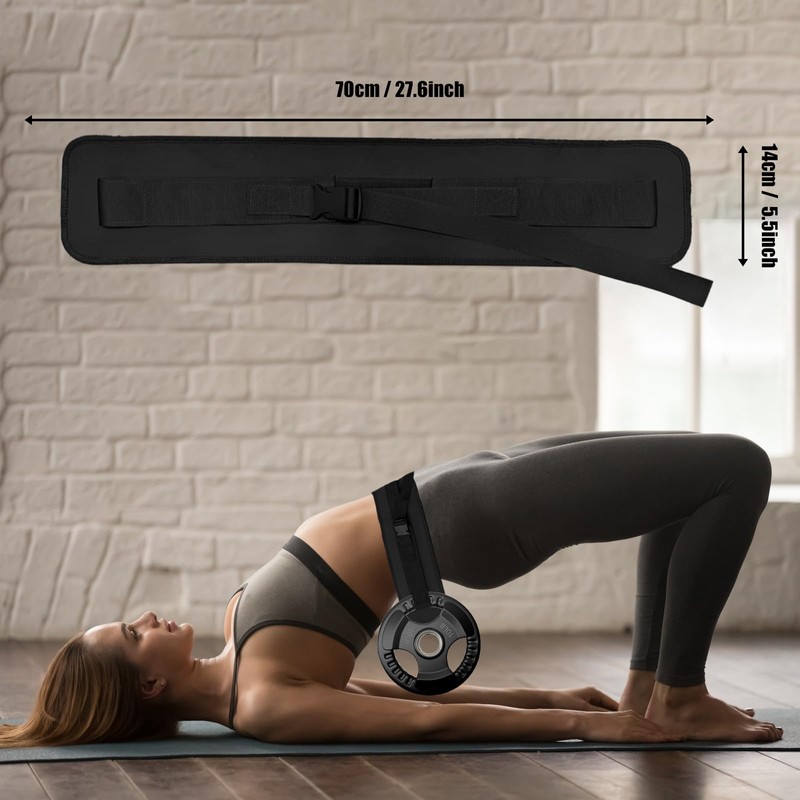 Hip Thrust Belt, Ann Bully Comfortable Hip Thrust Belt for