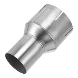 X AUTOHAUX 2"OD to 3"OD Mandrel Exhaust Bend Elbow Concentric Reducer T304 Stainless Steel Pipe Adapter 5 Inch Length Silver Tone