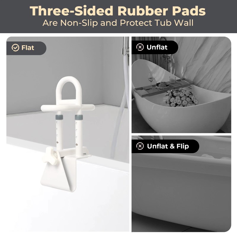 Villdoma Bathtub Grab Bars for Seniors Bathtub Bars for Elderly