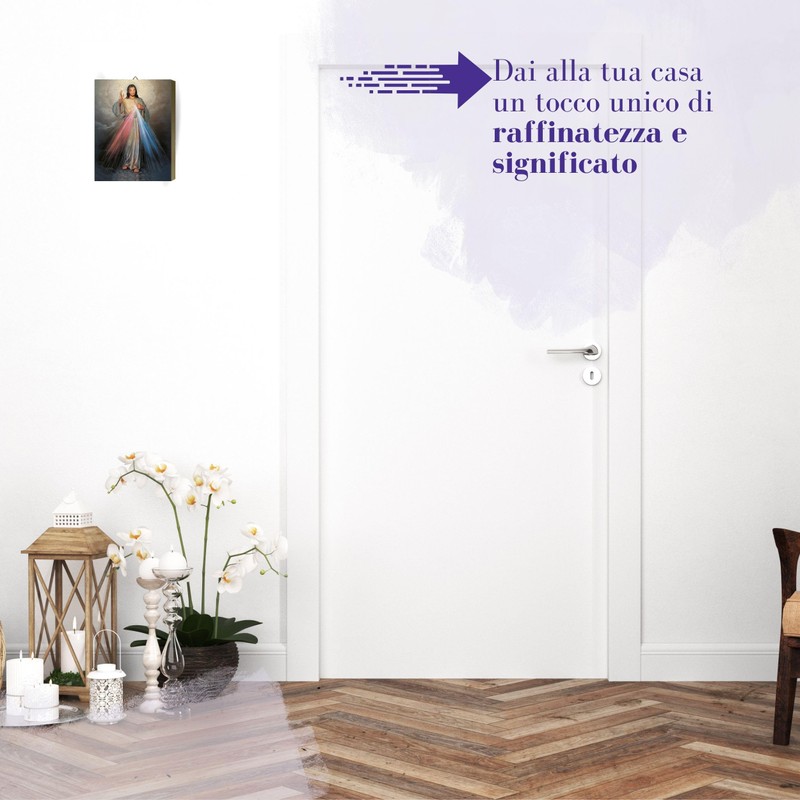 Fratelli Bonella Melamine Table in Gilded Oak with Representation of