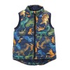 MOMOLAND little Boys front zip Sleeveless Warm Padded Vest, Outerwear