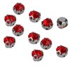 1440pcs Bulk Flatback Steel Back Rhinestones Cute Craft Rhinestones for