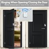 Door Chime, Satisure Wireless Door Open Contact Sensor Alarm Chime