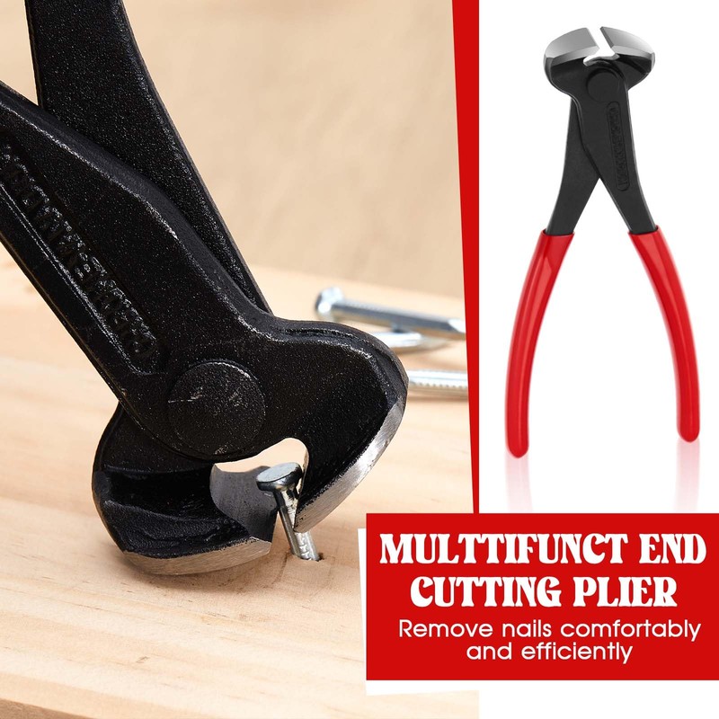 WILLBOND 3 Pcs Upholstery Staple Remover Tools Set Including End