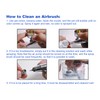 Air Paint Spray Gun Dual Action Trigger Gravity Feed Airbrush