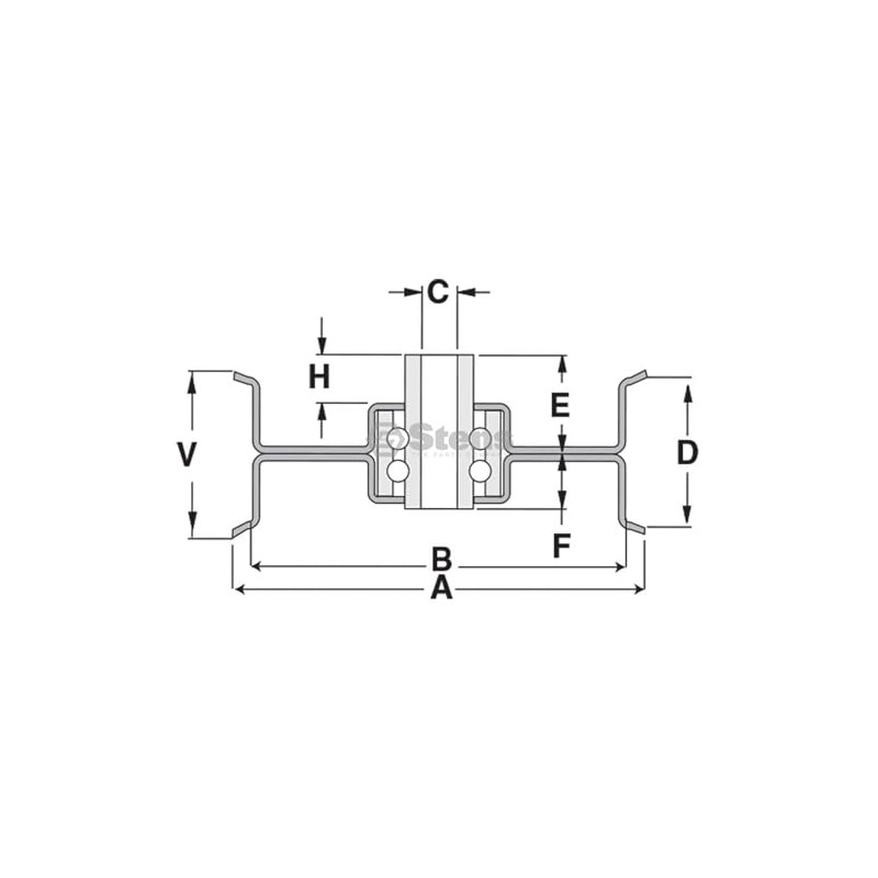 Stens Flat Idler 280-239 for AYP 532175820