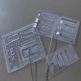 Hunting Rangefinder Card – 900m Portable Analog Distance Finder for Deer & Elk, Flexible Slide Rule Rangefinder Tool for Hunting, Outdoor Sports, Scouting, and Long-Range Target Estimation