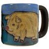 Mara Stoneware Mug - Pigs - 16 oz