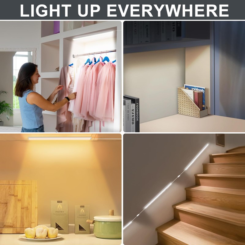 Daymeet Under Cabinet Lights, Bright Ultra Thin 12 Inch LED