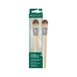 EcoTools, Classic Foundation, Brocha para Base Líquida o Cremosa, Brochas de Maquillaje,                                                              