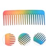 BIUDECO 1Pc Wide Tooth Hair Styling Comb Static Smooth Combing