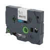 4Pcs Label Tape 12mm Waterproof Black On White Label Maker