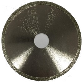 4" Electroplated Continuous Rim Tile Diamond Blade for Cutting Marble, Lime Stone, Ceramic Tile, Porcelain Tile