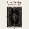 Small Area Rug 2x3 Ft Door Mat Machine Washable Kitchen