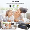 Clock Camera,1080P Mini Portable Cameras Nanny Can Video Recorder with