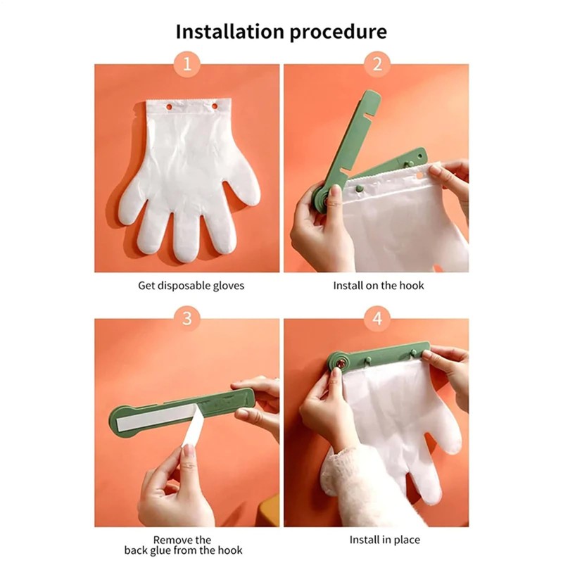 Gloves Holder On Wall - Hangable Mitten Storage Clips,Wall Mounted