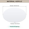 Awclub Lampshade Diffuser, 8" Diameter Round Diffuser Lamp Shade for