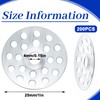 1 Inch Zinc Plated Plaster Washers Metal Washers for Screws