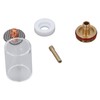 1 Set 5Pcs TIG Welding Torch Glass Cup Electrode Clamp