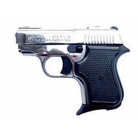 Pistola Scacciacani Bruni a salve 315 auto Nikel calibro 8 mm Top Firing