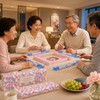 4-Pack Clear Mahjong Racks & Pushers for Game Night –