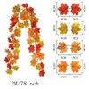 Artificial Maple Leaf Garland for Fall Decorating – Autumn Vine