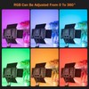 LED Video Light 36W 3200K-5600K Color Thermometer Photographic Fill Light