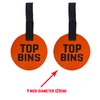 Top Bins Football Shooting Target, Football Gift, 2 x 9