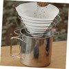 ORFOFE 2Pcs Compact Coffee Dripper Holder Reusable Coffee Funnel for