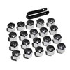 TRACER Wheel Bolts Wheel Nut Cover Caps – 20 x