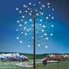 Collections Etc. LED Solar Willow Tree, Outdoor Solar Tree with