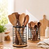 360° Rotating Kitchen Utensil Holder Set of 2, Large &
