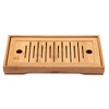 1Pc Bamboo Mini Tea Serving Tray Chinese Gongfu Tea Plate