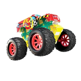 Revell 50316 Monster Truck Demo Derby, Toy Car 1:32 with Jumping Jump, Hot Wheels Maker, Assemble and Drive, with Pull Back Motor, Red