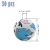30Pcs Silicone Printed Beads Alien Print Beads 15mm Unique Alien