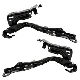 Hood Hinges Left Right Side Set of 2 Driver Side Passenger Side Fit for Ford F-150 F150 2021 2022 2023 2024 Front Hood Hinge Pair Replaces ML3Z16797A ML3Z16796A FO1236218 FO1236217 17207840