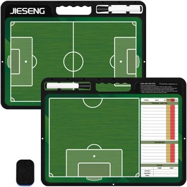 Soccer Dry Erase Coach Board for Coach,Court Tatical Portable Lineup Board