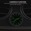 2 Pieces Car Mini Clock, Clock, Small Wall Clock, Mini