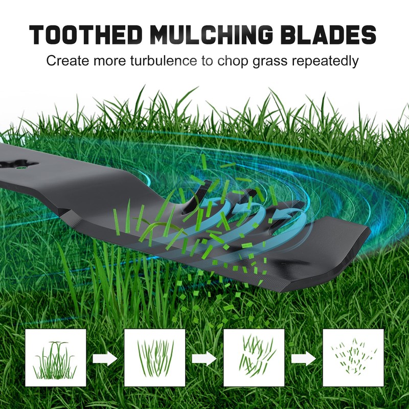 Grasscool Z254 54 inch Mower Blades for Hus qvarna LGT2654