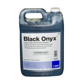 BASF Black Onyx Lake and Pond Colorant ( 1 GL ) Will Not Harm Fish Waterfowl Animals