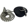 LIXIL INAX PBF-5G-3 Rubber Stopper with Chain for Bathtubs, Small