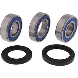 All Balls Racing 25-1111 Wheel Bearing Seal Kit Compatible with/Replacement For Kawasaki Z H2 2020-2022, Z H2 SE 2022, Z1000 2003-2009, ZX10R 2011-2019, ZX10R ABS 2014-2022, ZX10RR 2018-2021