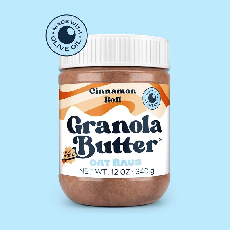 Oat Haus Cinnamon Roll Granola Butter - Sweet Flavor, Organic