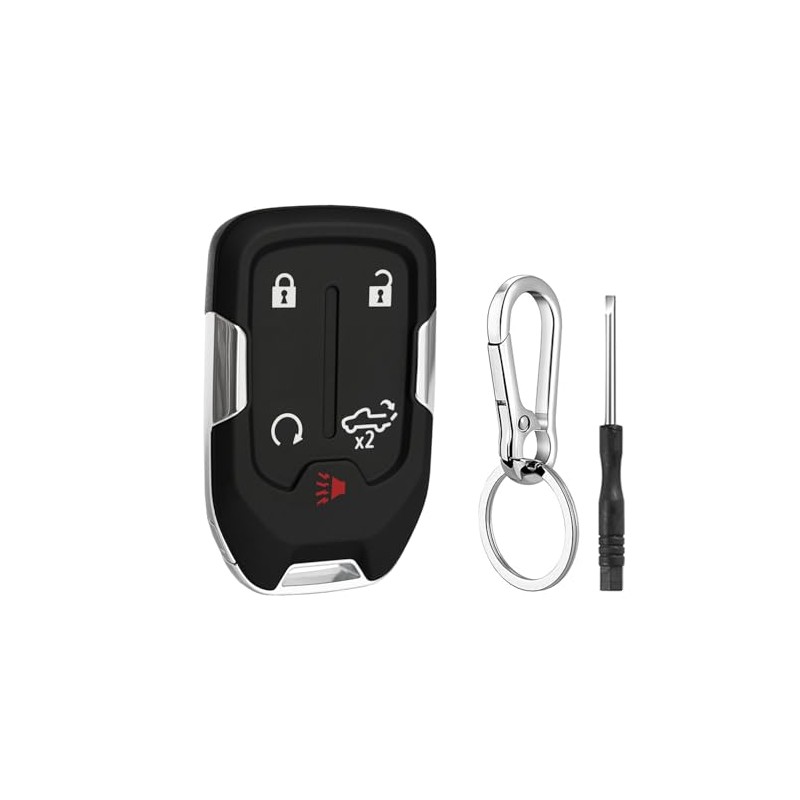 5 Button Key Fob Case for Chevy Silverado GMC Sierra