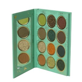 Paleta de Sombras 12 Tonos – Inspirada en Tinker Bell – Sinless Beauty, Alta Pigmentación, Acabado Mate y Shimmer, Edición Colección Mágica, Cruelty F