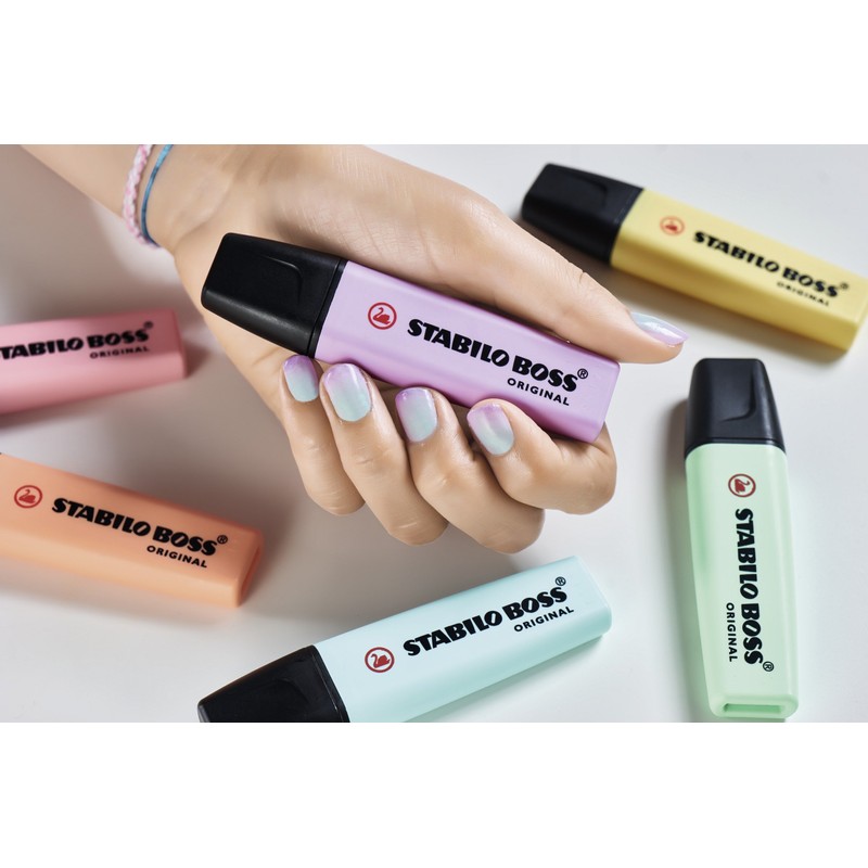 STABILO Highlighter BOSS ORIGINAL Pastel - Pack of 48-6 x