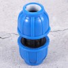 Straight Connector, 5pcs Pe Plastic 20mm to 20mm Straight Water